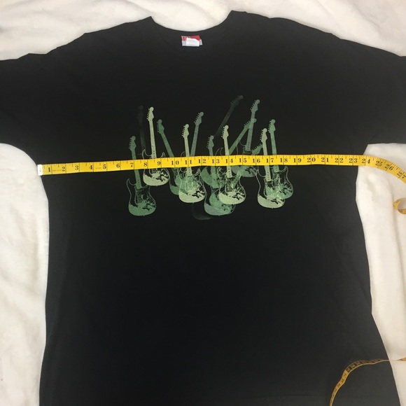 Love Nico Guitars Graphic Tee Black with Green XL - Picture 8 of 8